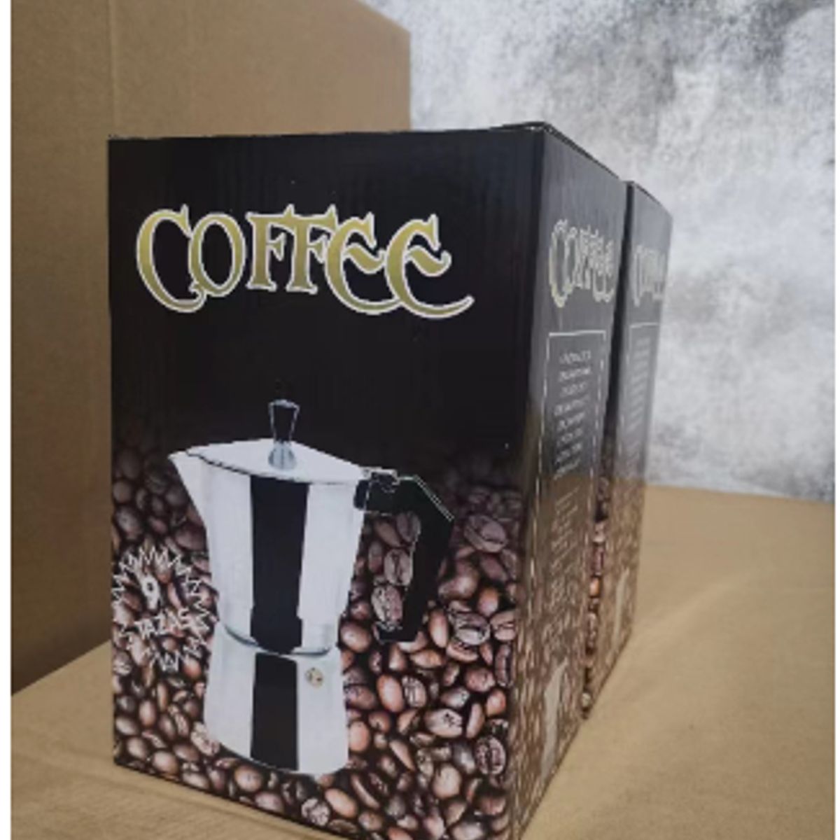 GENERICO - Cafetera Moka Italiana de Aluminio para 6 Tazas