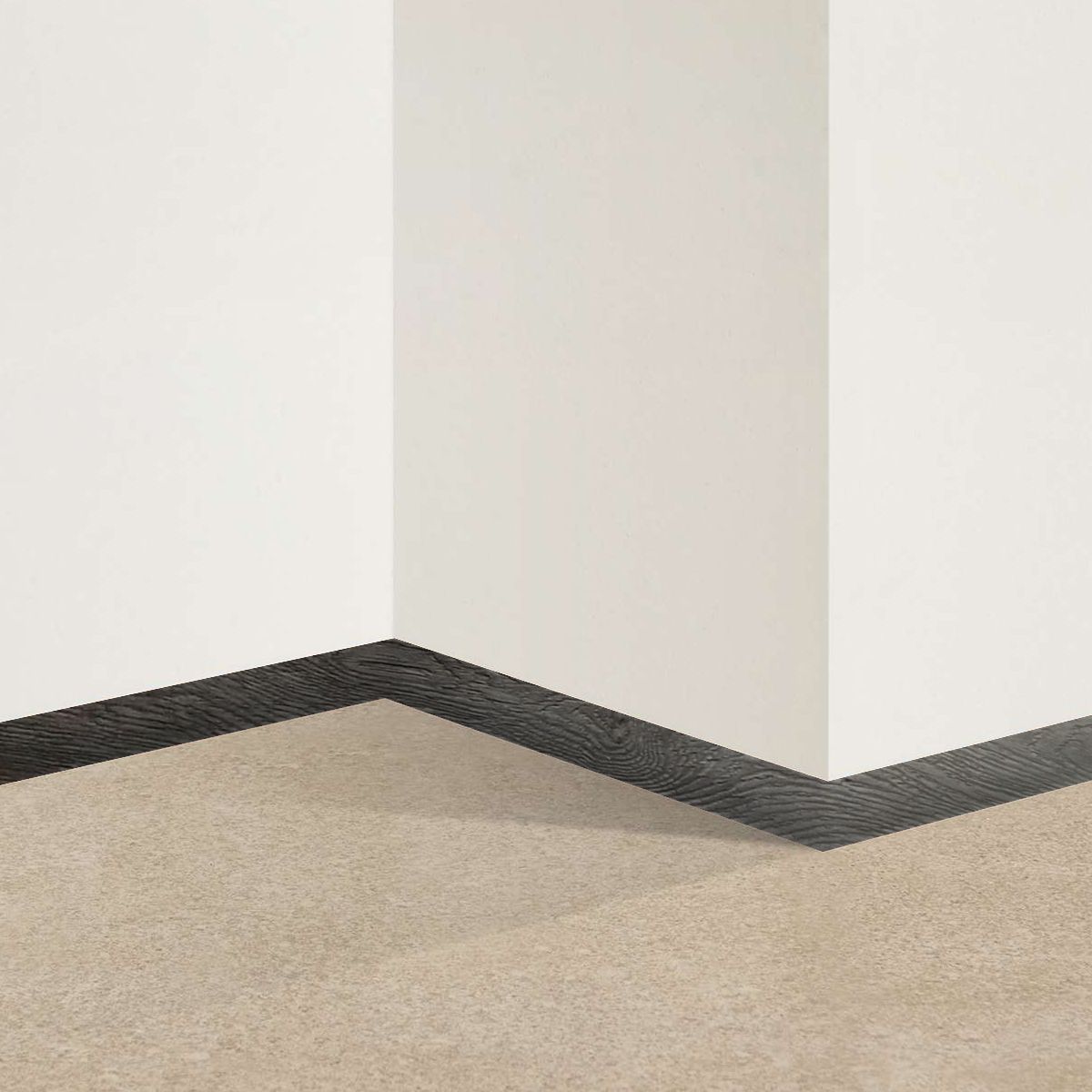 DOER - Cuarto Rodon piso SPC Gris Biselado16.5x28x2400mm 