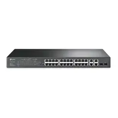 TP LINK - Switch PoE+ 24 Puertos + 4 Gigabit + 2 SFP TL-SL2428P