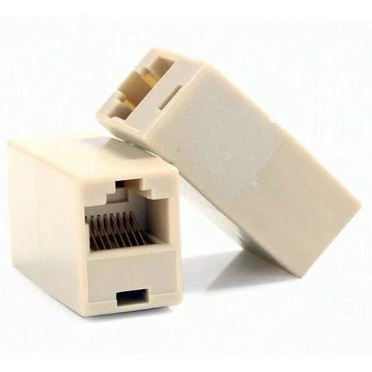 GENERICO - Copla RJ45 Cat5e Unión Hembra-Hembra para Red