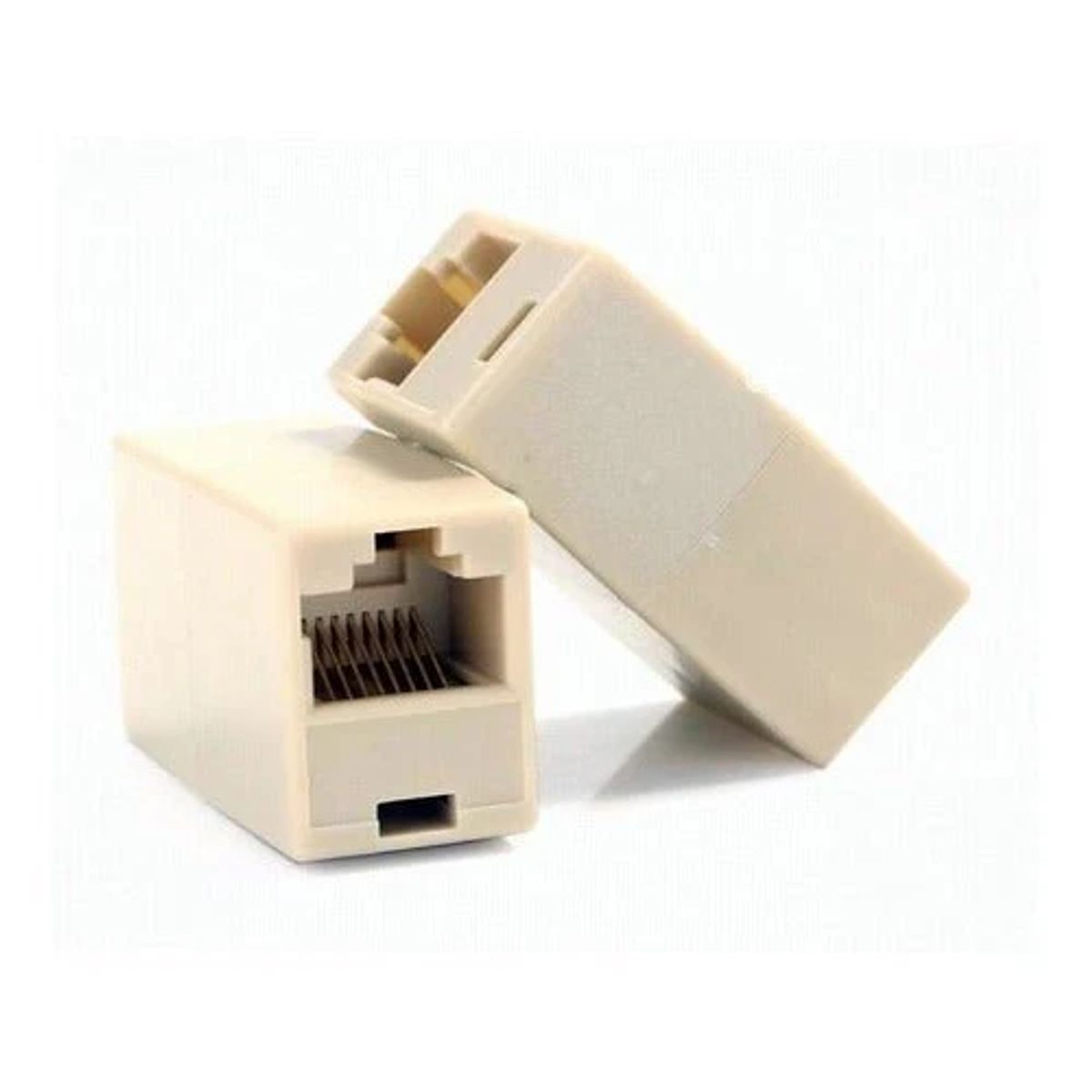 GENERICO - Copla RJ45 Cat5e Unión Hembra-Hembra para Red