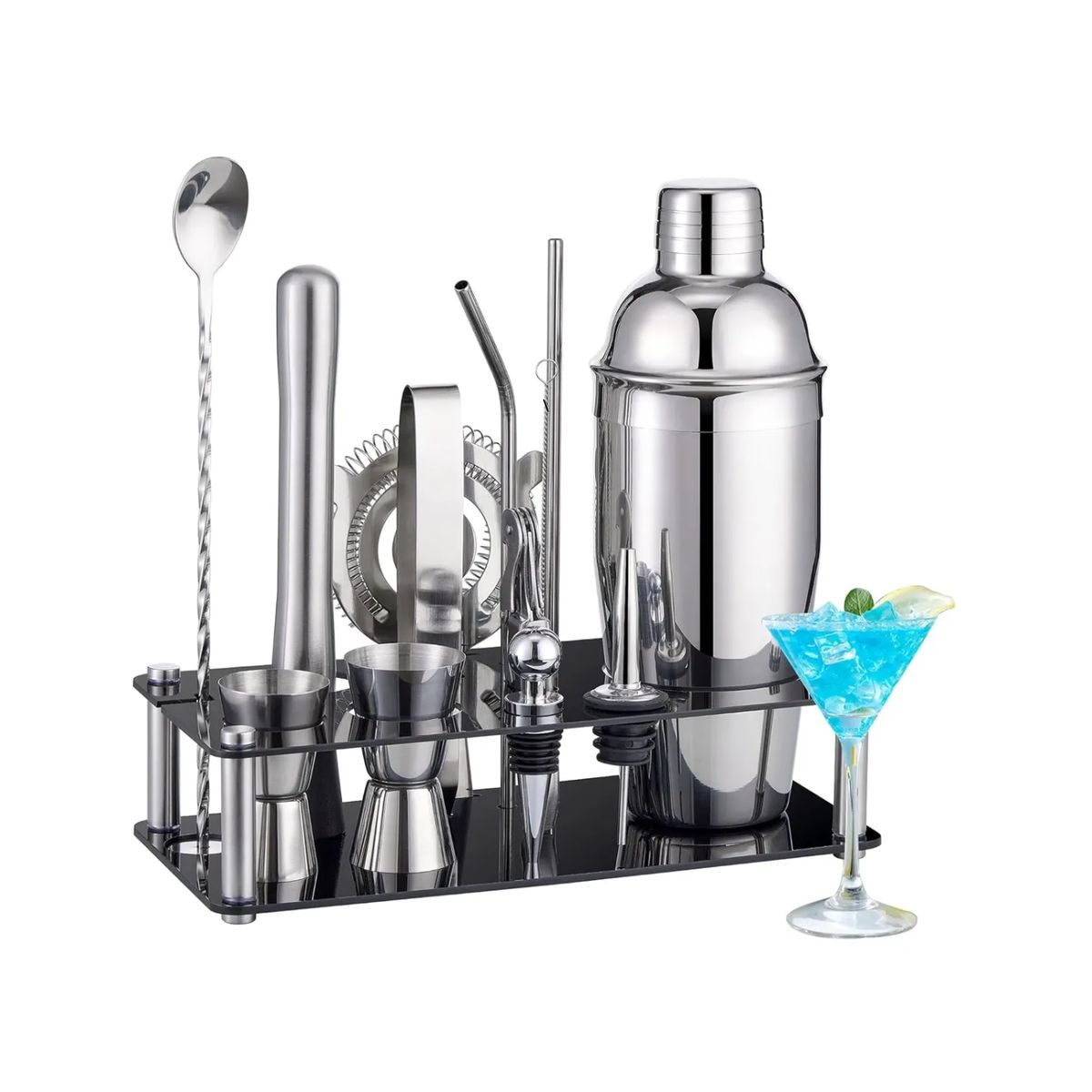GENERICO - Set De Coctelería Kit Bartender