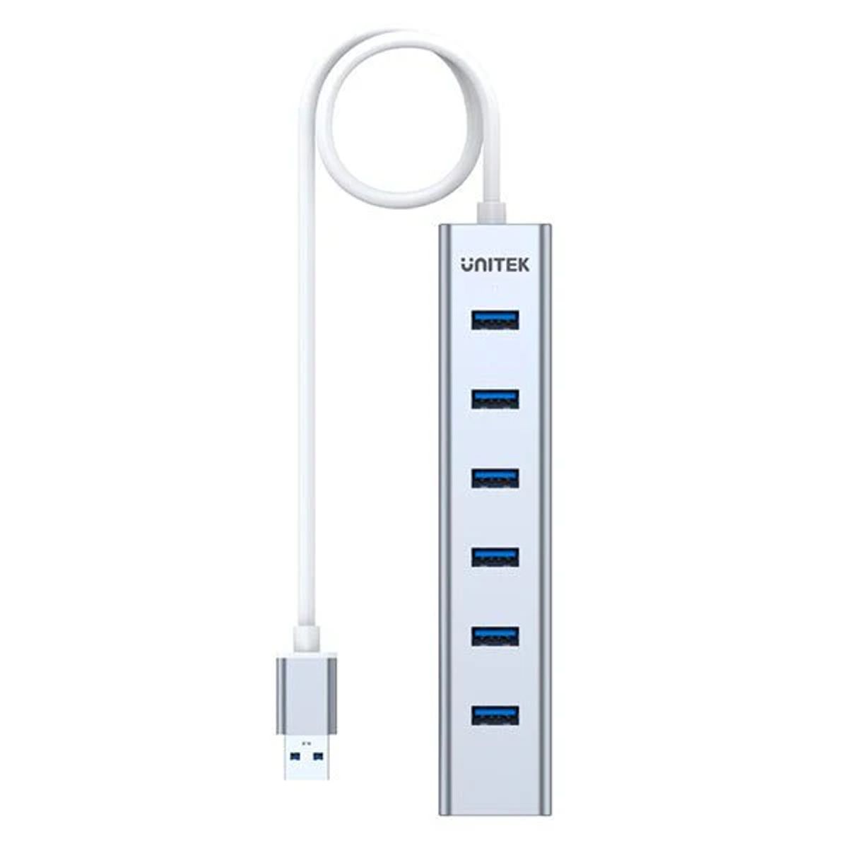UNITEK - HUB USB 3.0 de 7 Puertos con Fuente de Poder Mod. Y-3090