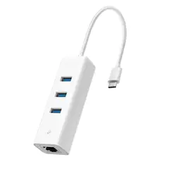 TP LINK - Hub USB-C 3 Puertos USB 3.0 + LAN Gigabit TP-Link UE330C
