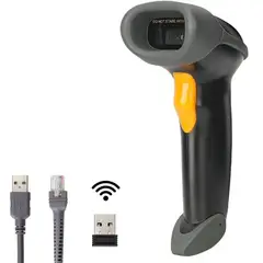 UTEK - Lector Código de Barras Inalámbrico CCD 2.4GHz UT-BSCW30