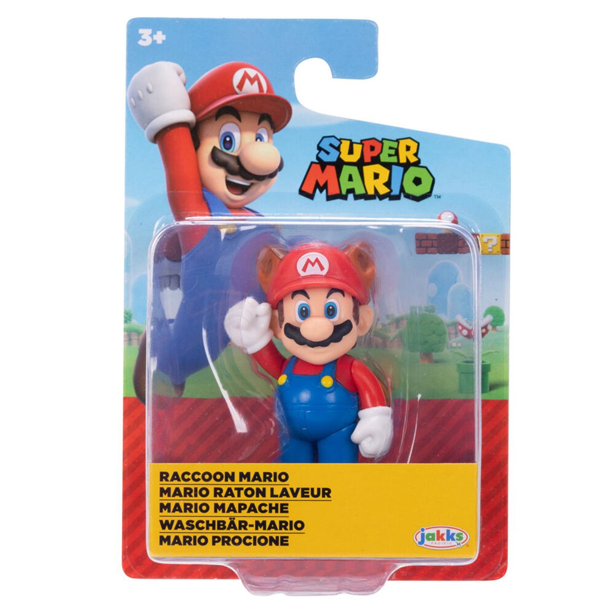 INTEK GAMES - Figura Super Mario - Mario Mapache