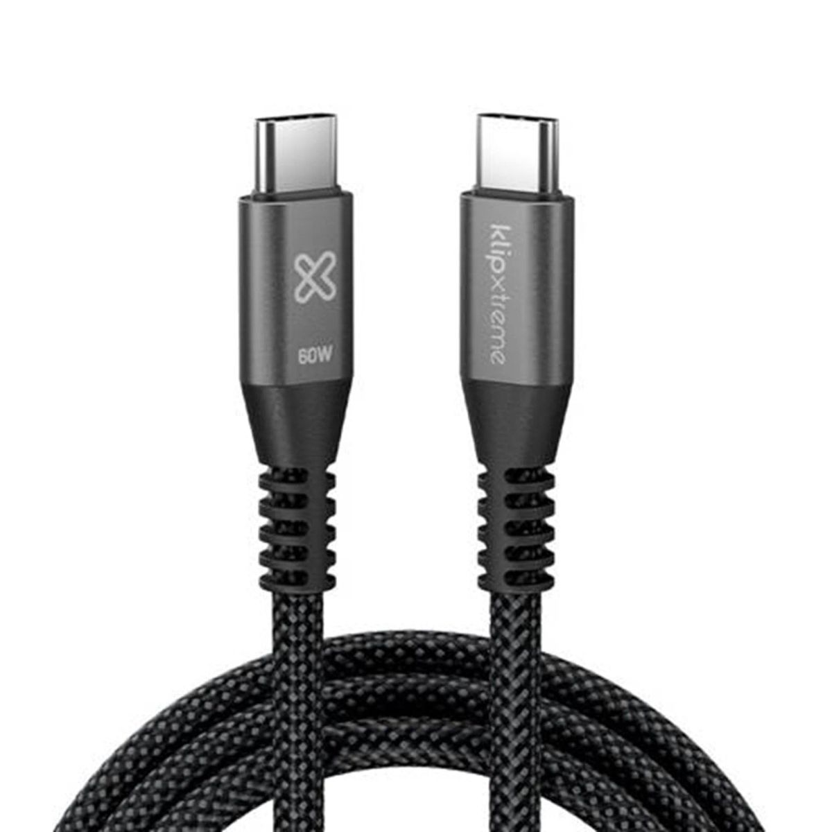 KLIP XTREME - Cable USB-C a USB-C 3M Klip Xtreme KAC-250 60W