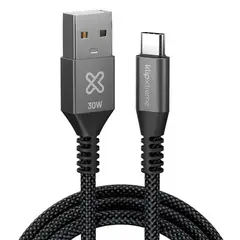 KLIP XTREME - Cable USB‑A a USB‑C PowerGo 050 30W 3 Metros