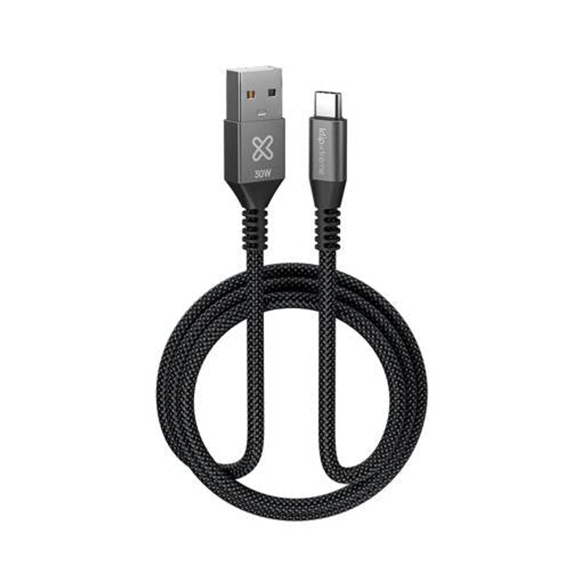 KLIP XTREME - Cable USB‑A a USB‑C Klip Xtreme PowerGo 050 30W 3 Metros