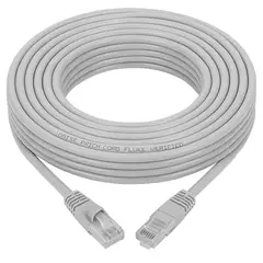 ULINK - Cable de Red Patch Cord Cat5e 30m Gris Certificado Fluke
