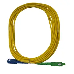 GENERICO - Cable Fibra Óptica 5m SCAPC a SCUPC Monomodo 3.0mm