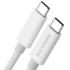 BESTLINK - Cable USB C a USB C 3A 60W Carga Rápida 1m