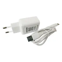 BESTLINK - Cargador de Pared Doble USB 2.1 Amp con Cable Tipo C