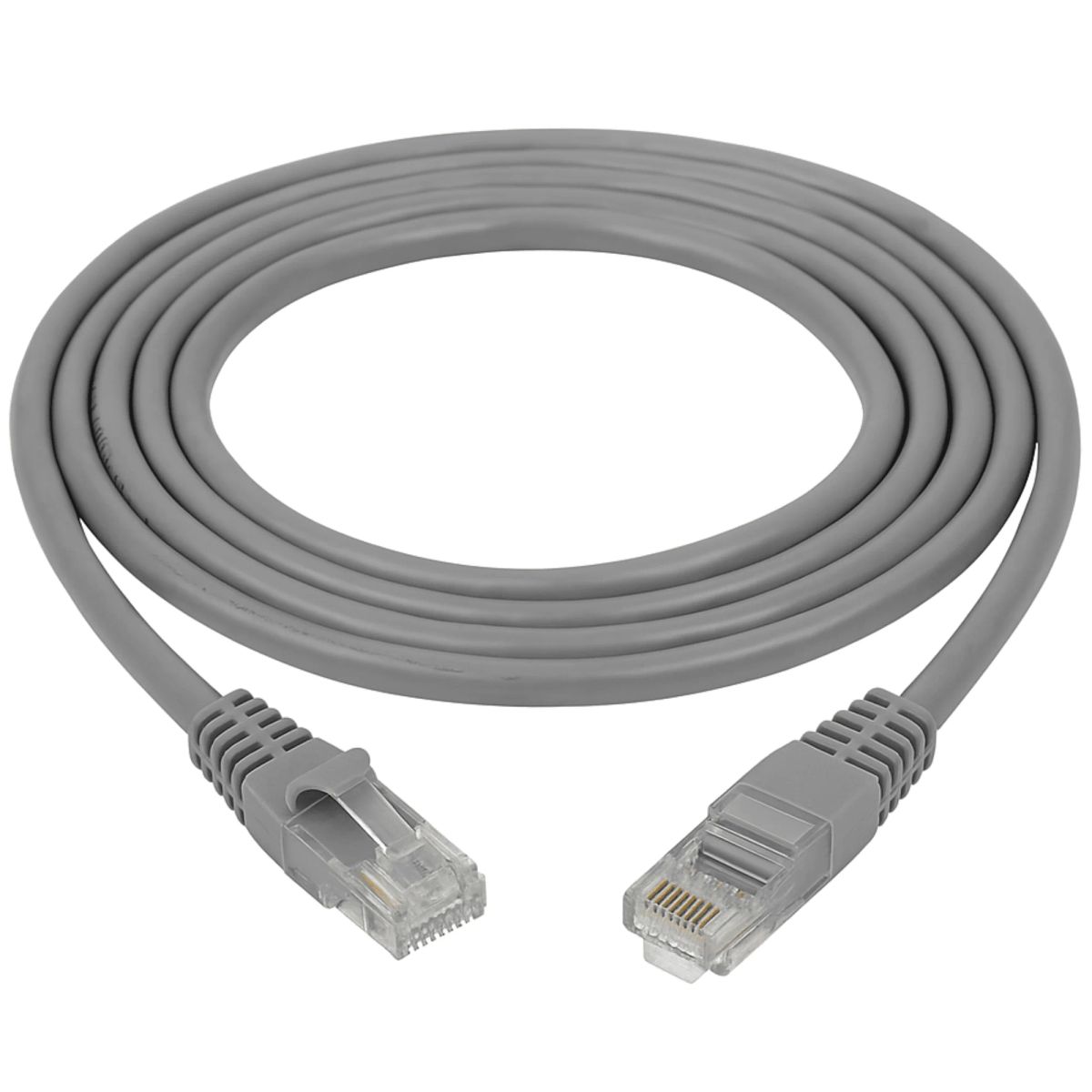 ULINK - Cable de Red 5 Metros Gris Patch Cord Cat6 Certificado Fluke