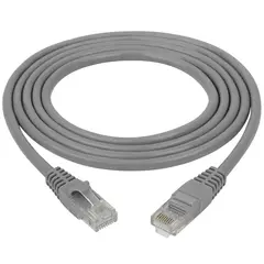 ULINK - Cable de Red 5 Metros Gris Patch Cord Cat6 Certificado Fluke