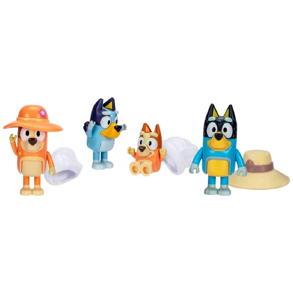 BLUEY - Bluey Set 4 Figuras - Family Trip