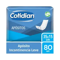 COTIDIAN - Apósito incontinencia 80 unidades