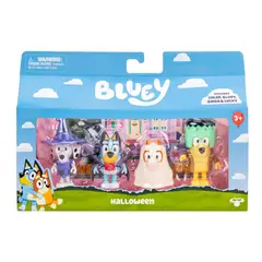 BLUEY - Set 4 Figuras - Halloween