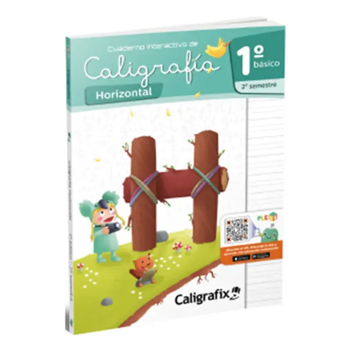CALIGRAFIX - Caligrafia Horizontal 1 Básico Segundo Semestre  Caligrafix