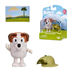 BLUEY - Figura - Jack y Sombrero de Ejercito