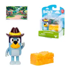 BLUEY - Figura - y Fardo de heno
