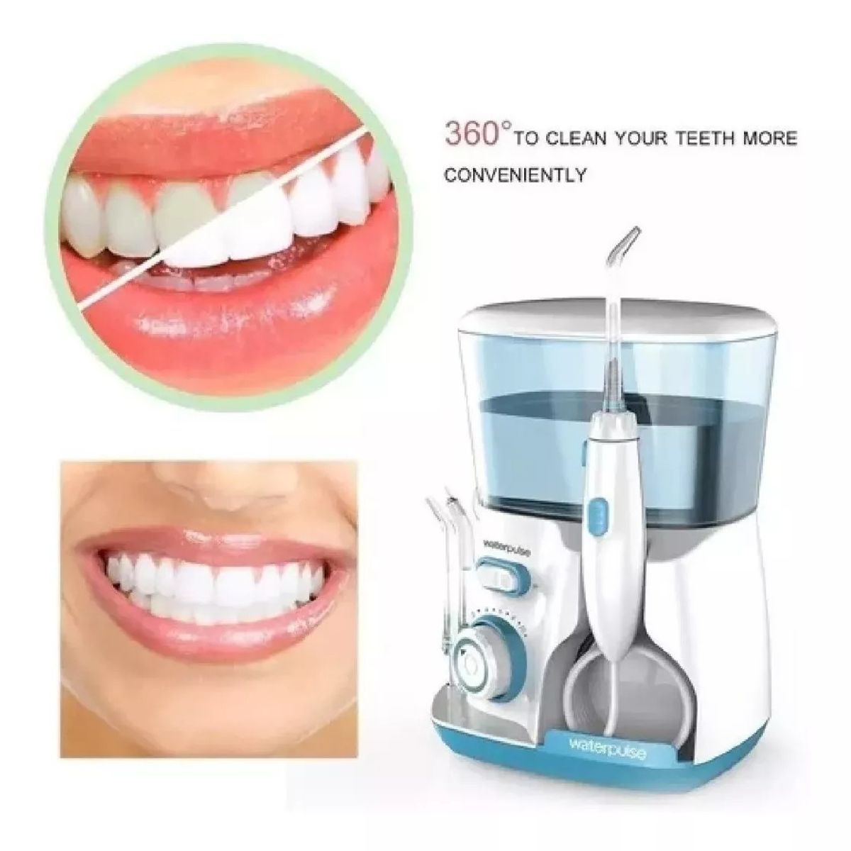 GENERICO - Irrigador Dental Eléctrico Portátil Recargable