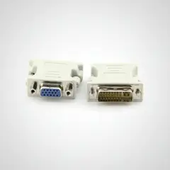 GENERICO - Adaptador DVI-I 24+5 Macho a VGA Hembra para Monitor