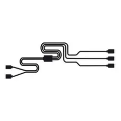 GENERICO - Cable Divisor A-rgb 1 A 3 Cooler Master Splitter Rgb
