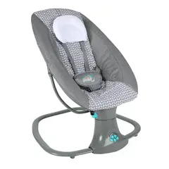 INFANTI - Silla Mecedora Para Bebé Nido 3 En 1 Deluxe Gris
