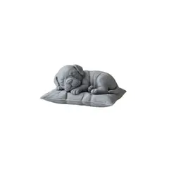 GENERICO - Escultura Decorativa- Cachorro Durmiente