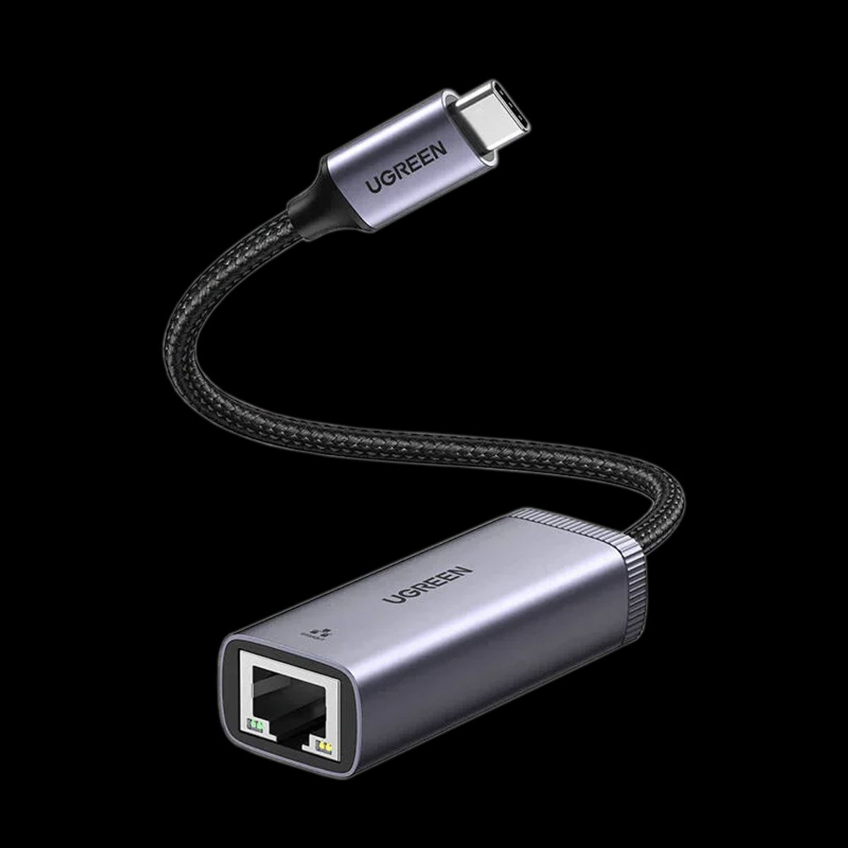 Adaptador USB-C a Ethernet Gigabit Ugreen CM483 Trenzado, marca UGREEN - Foto Principal