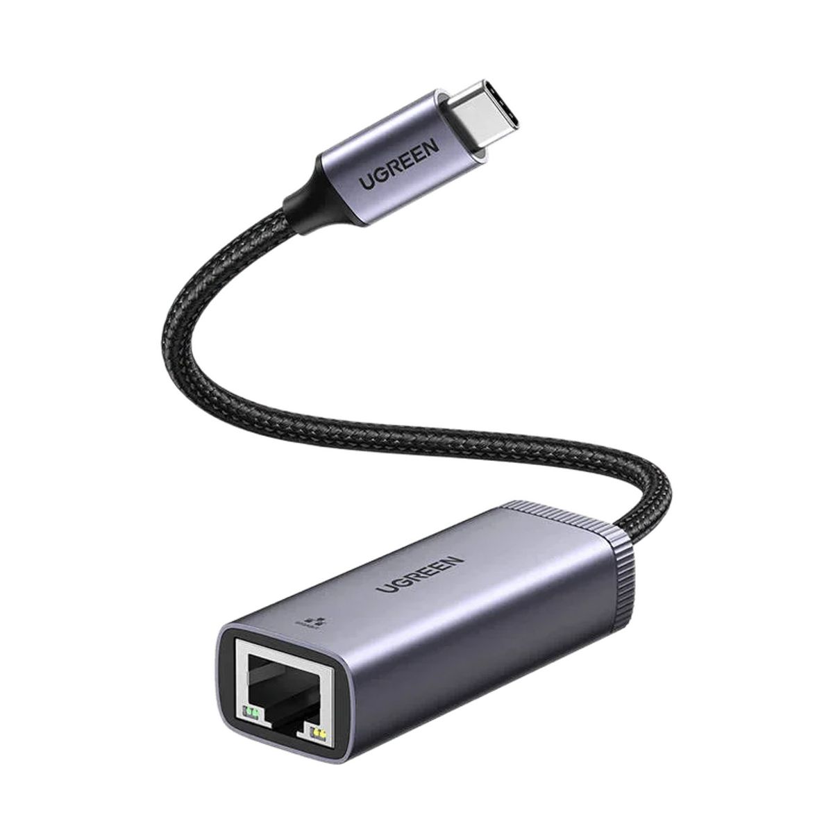 Adaptador USB-C a Ethernet Gigabit Ugreen CM483 Trenzado, marca UGREEN - Foto Principal