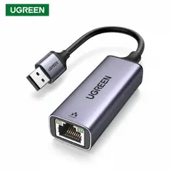 UGREEN - Adaptador USB 3.0 a Ethernet Gigabit CM209 Metal