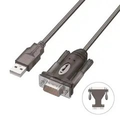 ULINK - Adaptador USB a Serial DB9 + DB25 UL-Y105A