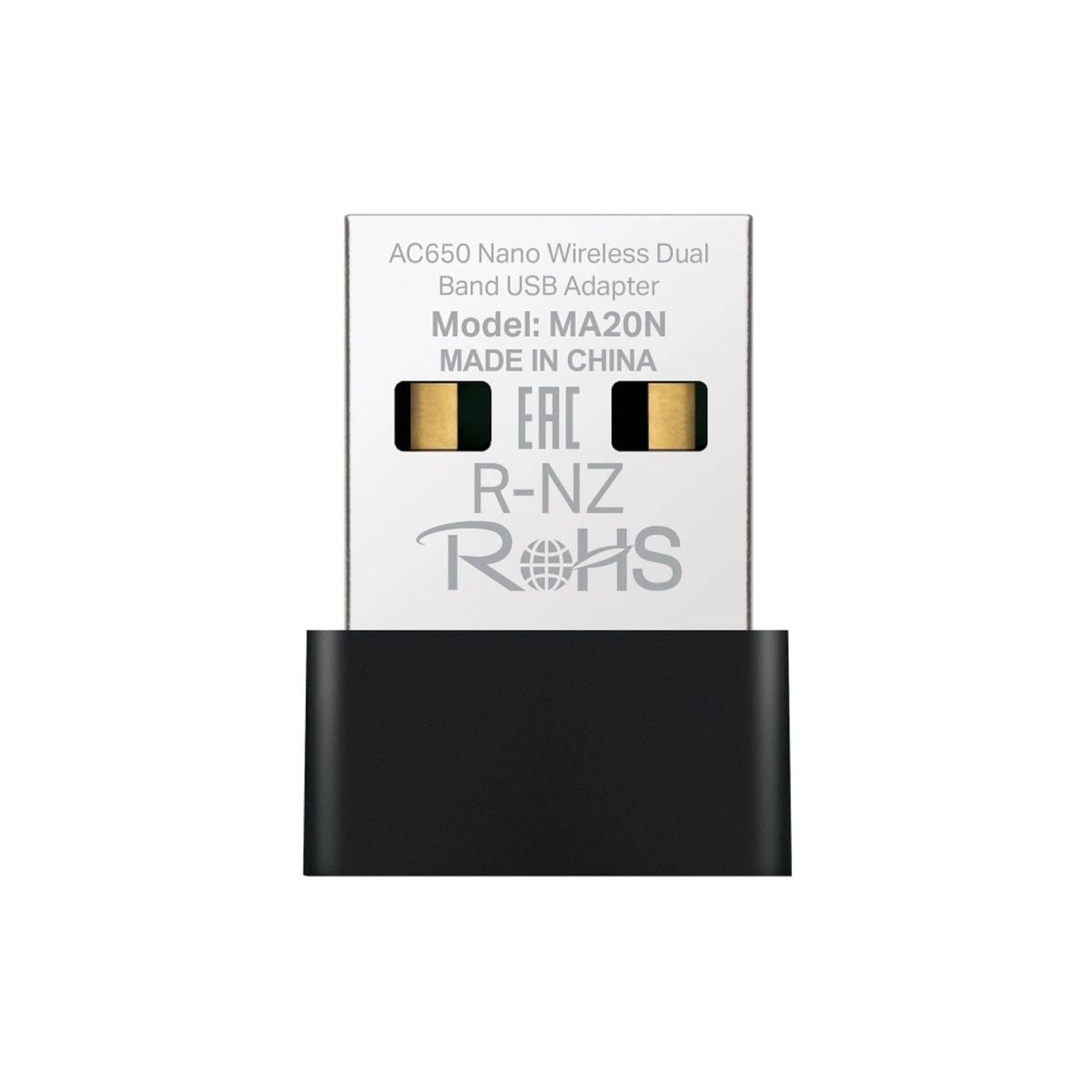 Adaptador WiFi USB Nano MA20N Mercusys Doble Banda, marca MERCUSYS - Foto Principal