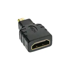 GENERICO - Adaptador de Video Mini HDMI a HDMI para Cámaras y Tablets