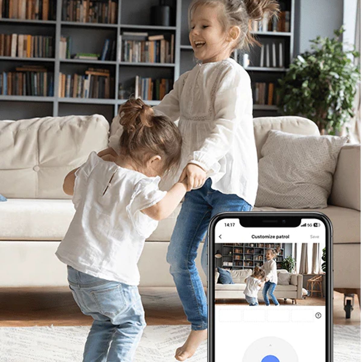 EZVIZ - Cámara WiFi EZVIZ H6c Pro 1080p 360° Seguimiento Inteligente