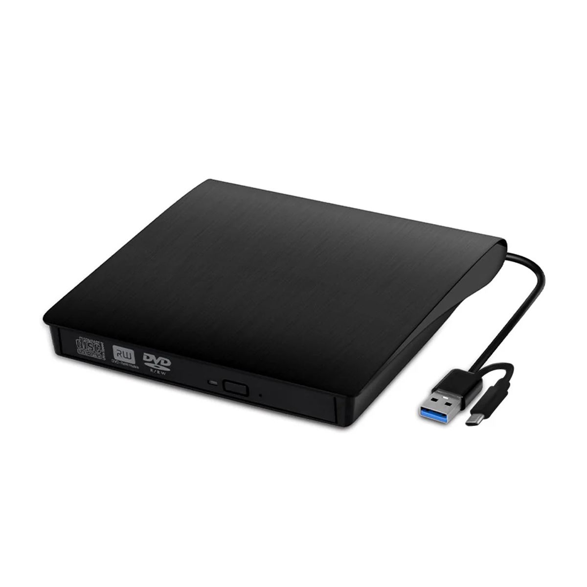 UTEK - Grabador Externo CDDVD USB 3.0 y USB C Unilink UT-RD12X