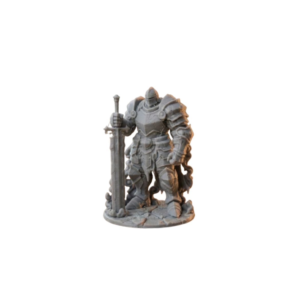 GENERICO - Escultura Decorativa- Caballero Armado