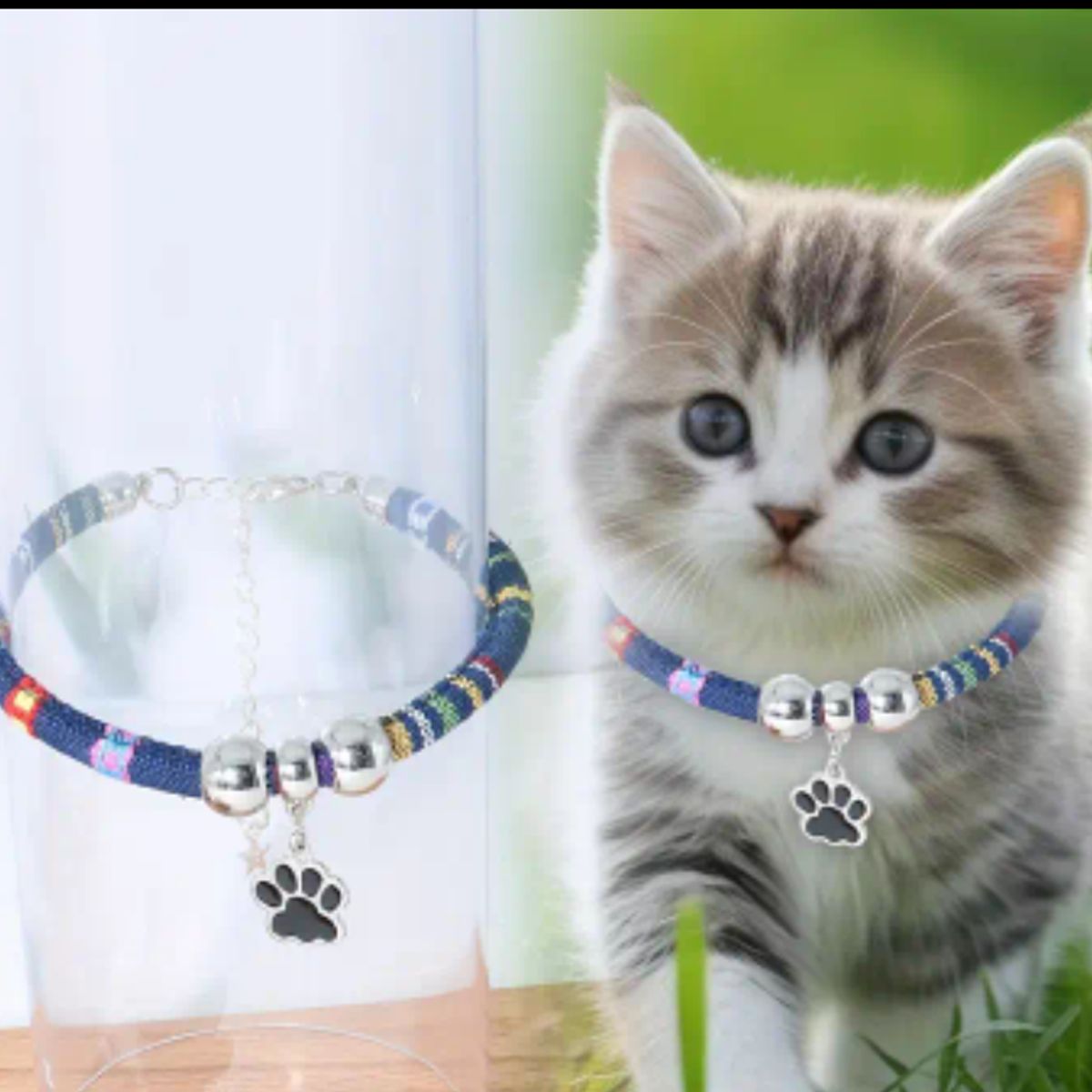 GENERICO - Collar Gato con medalla
