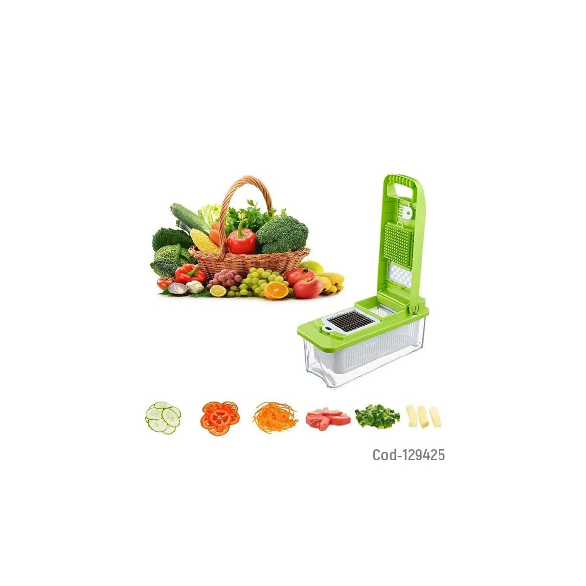 MOVI - Picador de Frutas y Verduras 12 en 1