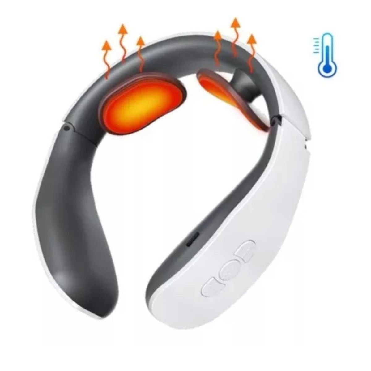 GENERICO - Masajeador Electro Estimulador Usb Cuello Espalda 2 Parches