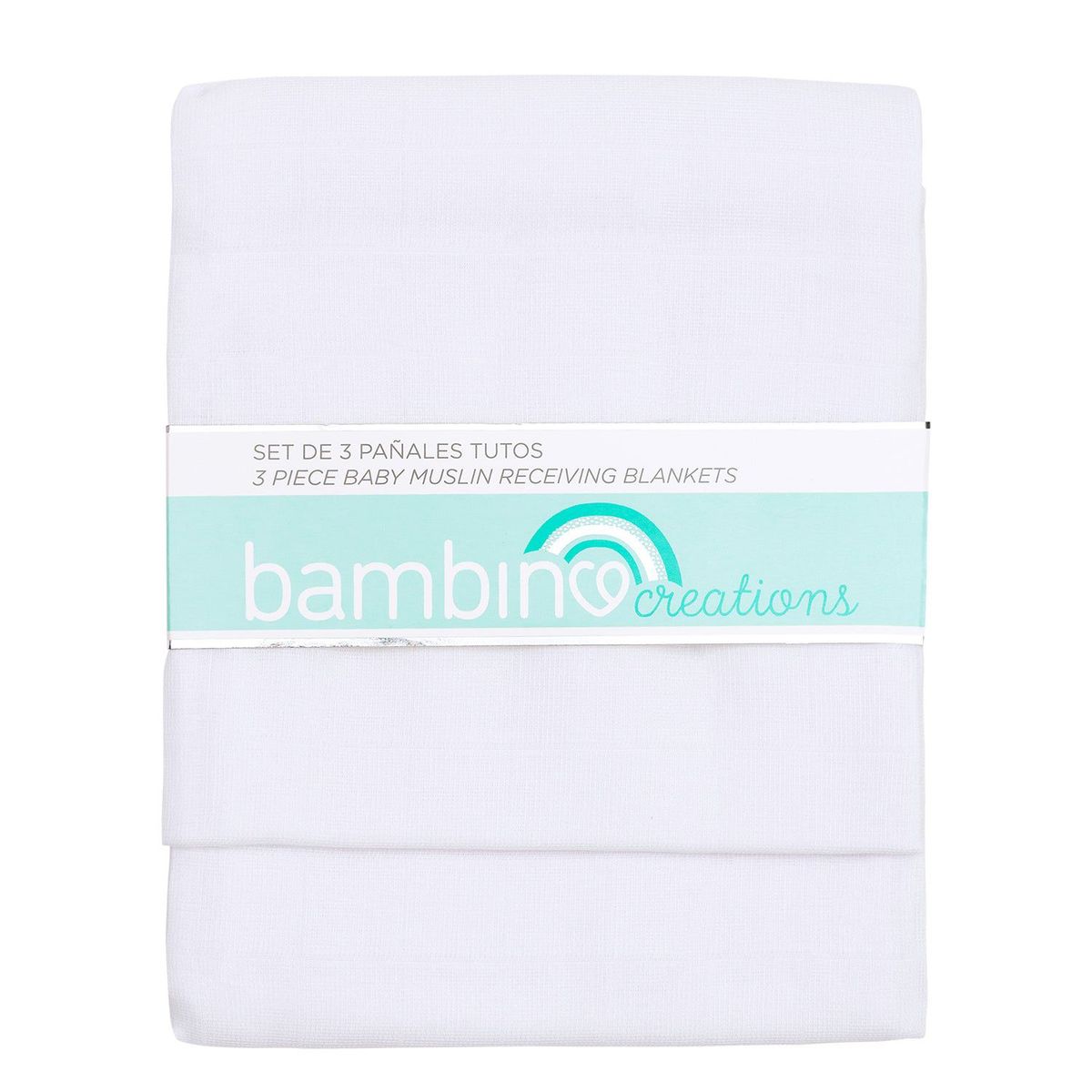 BAMBINO - Pañal Tuto Bambino Blanco Unicolor X3 Unidades