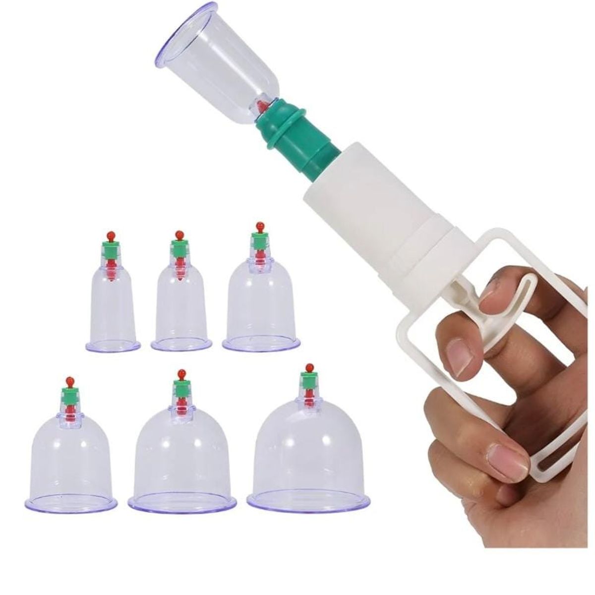 GENERICO - Set Ventosas 6 PC COPAS