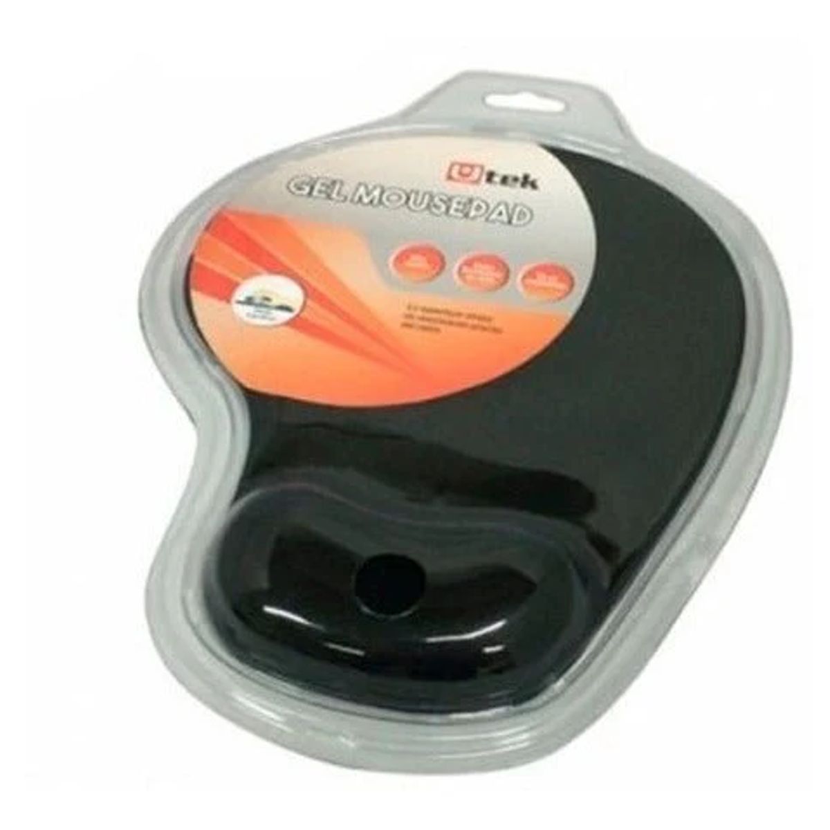 UTEK - Mouse Pad con Gel Apoya Muñeca Utek UT-MP305