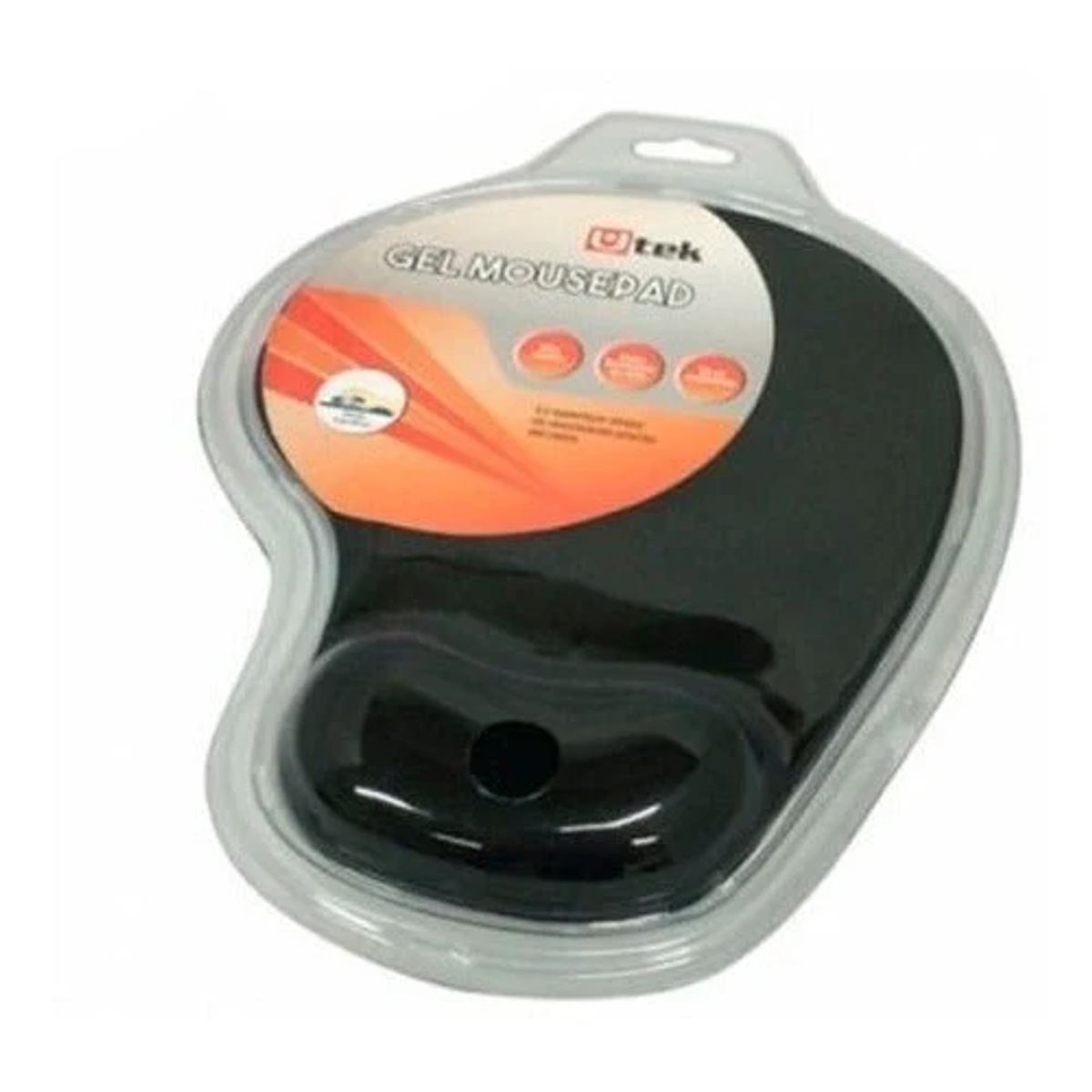 UTEK - Mouse Pad con Gel Apoya Muñeca Utek UT-MP305