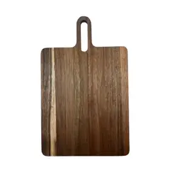 GENERICO - Tabla Para Picar De Madera Rectangular Con Asa