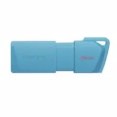 KINGSTON - Pendrive 64GB USB 3.2 DataTraveler ExodiaM Turquesa