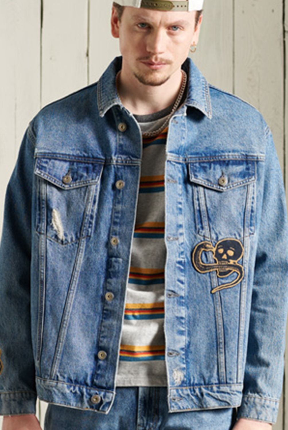 SUPERDRY - Chaqueta Vaquera Easy Western Hombre