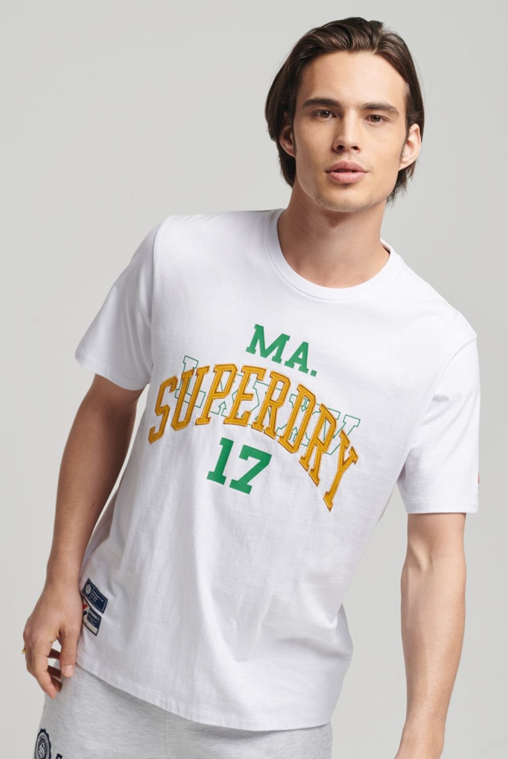 SUPERDRY - Polera Varsity Arch Hombre